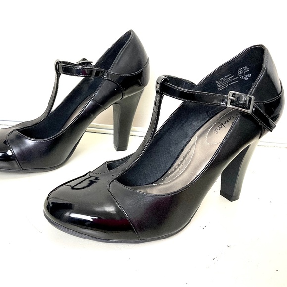 Dexflex Comfort Women's Kathleen Black Mary Jane Stiletto Pump Heel Shoes 8.5 - Picture 6 of 13